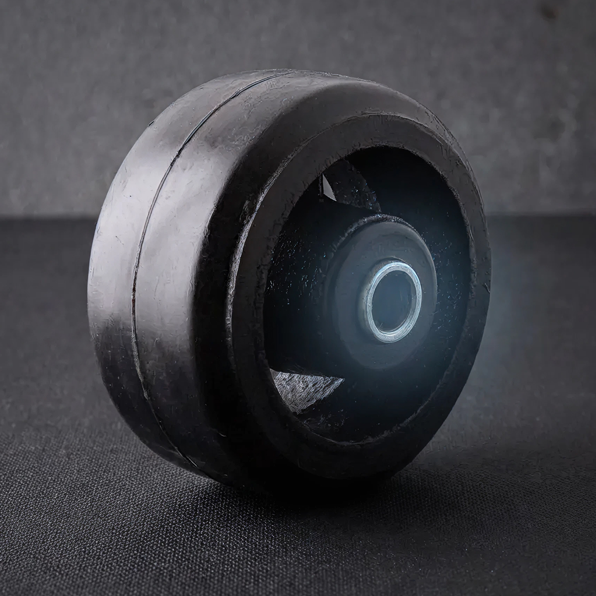 Hule sobre fierro vaciado