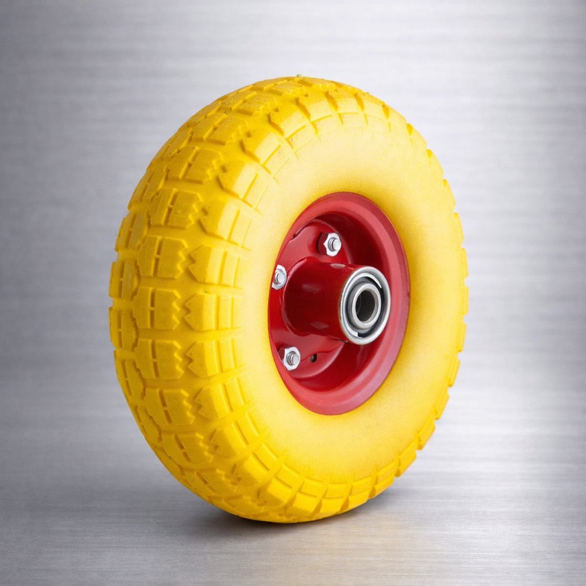 Rueda sólida con balero